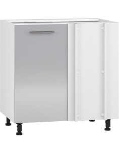 VENTO DN-100/82 Szafka Kuchenna Narożna Jasny Popiel 100cm Stojąca