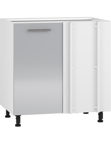 VENTO DN-100/82 Szafka Kuchenna Narożna Jasny Popiel 100cm Stojąca