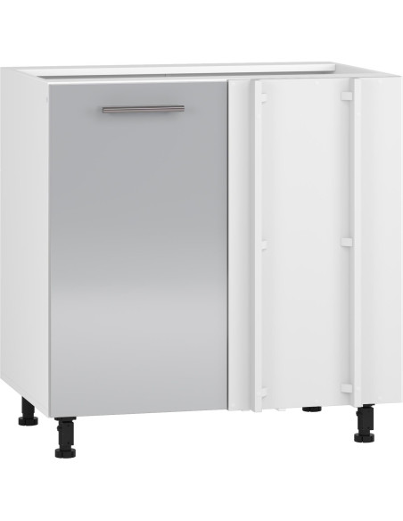 VENTO DN-100/82 Szafka Kuchenna Narożna Jasny Popiel 100cm Stojąca