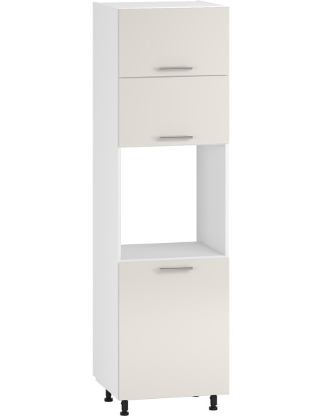 VENTO DP-60/214 Szafka Kuchenna Wysoka Beżowa Do Piekarnika 60cm