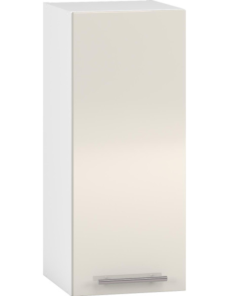 VENTO G-30/72 Szafka Kuchenna Górna 30cm Beżowy Połysk - Ciepły Akcent