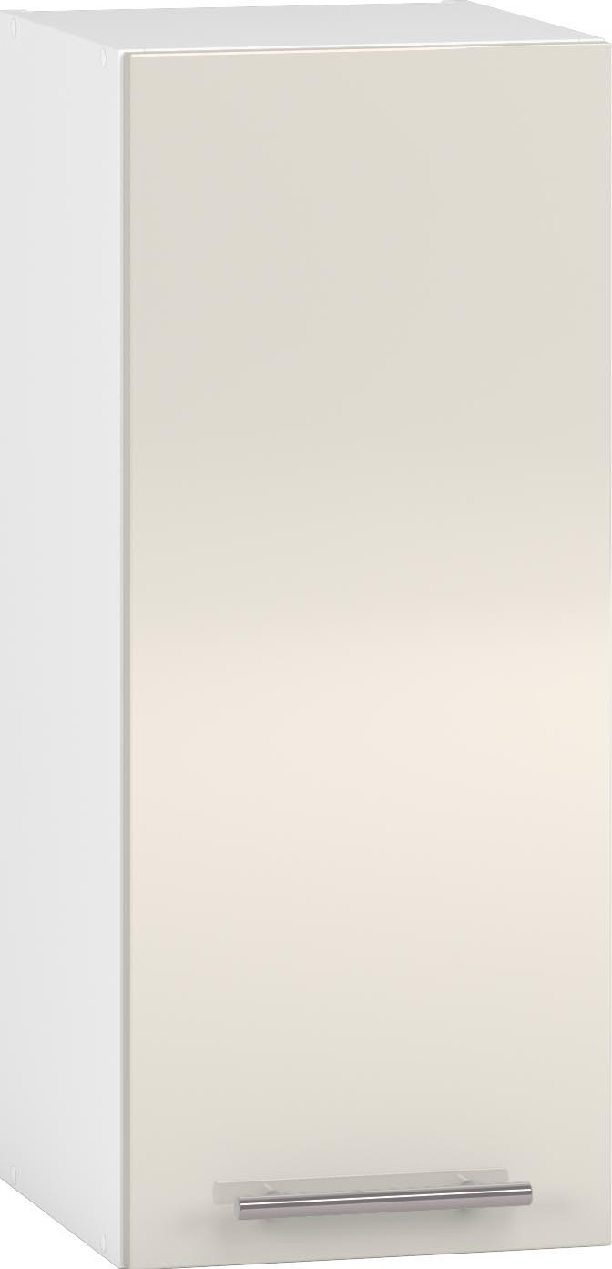 Przedni widok szafki kuchennej VENTO G-30/72 w kolorze beżowym z białymi bokami.