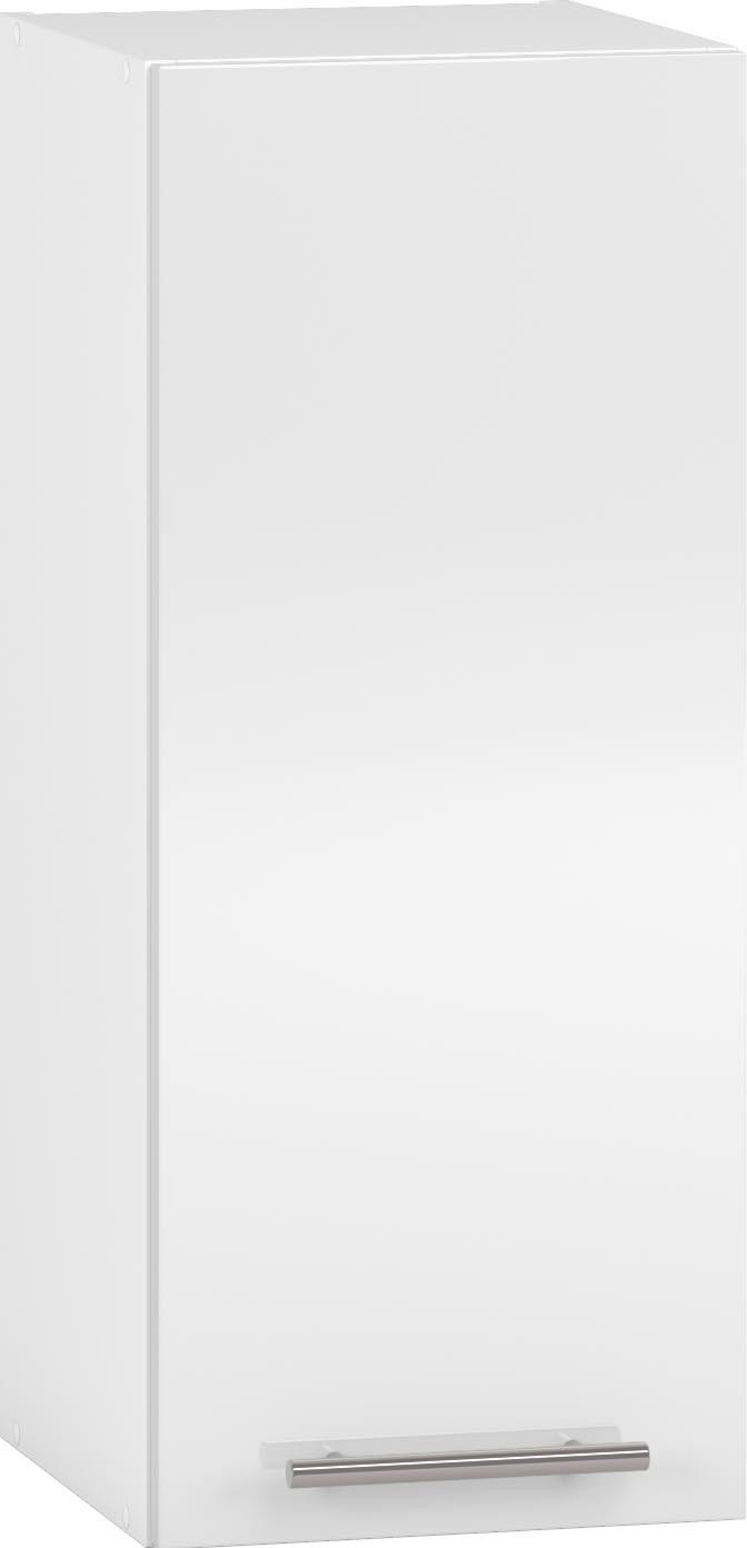 Górna szafka kuchenna VENTO G-30/72, biała, widok z przodu.