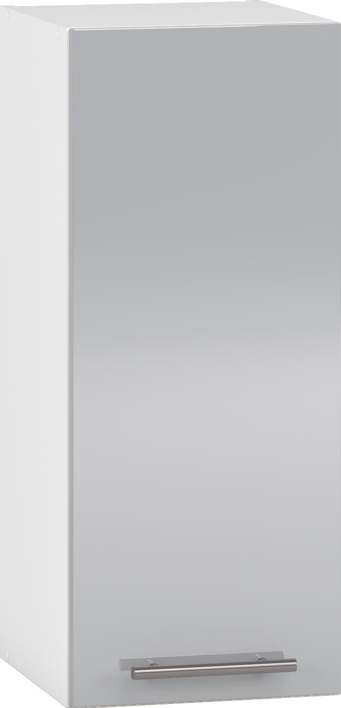 Górna szafka kuchenna VENTO G-30/72 w jasnym popielu – widok z przodu.