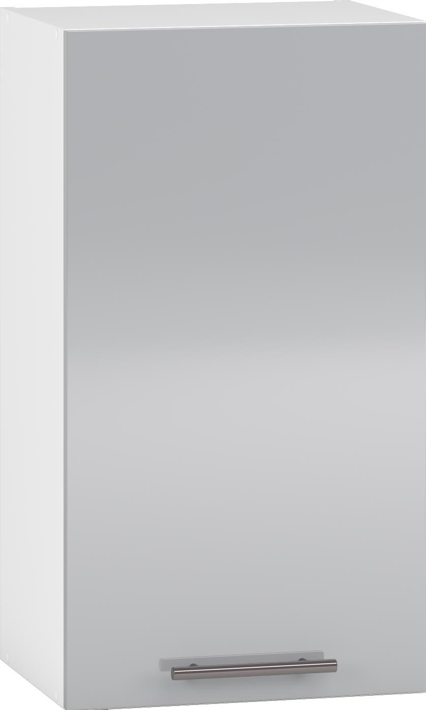 Górna szafka kuchenna VENTO G-40/72 w jasnym popielu – widok z przodu.