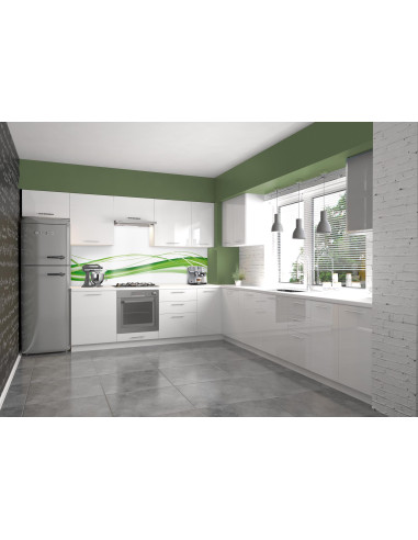 VENTO G-80/72 Szafka Kuchenna Górna 80cm Biały Połysk