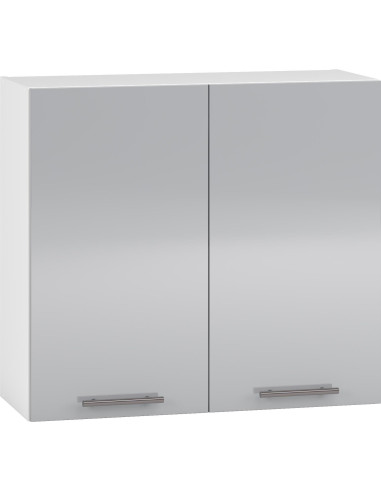 VENTO G-80/72 Szafka Kuchenna Górna 80cm Jasny Popiel Połysk