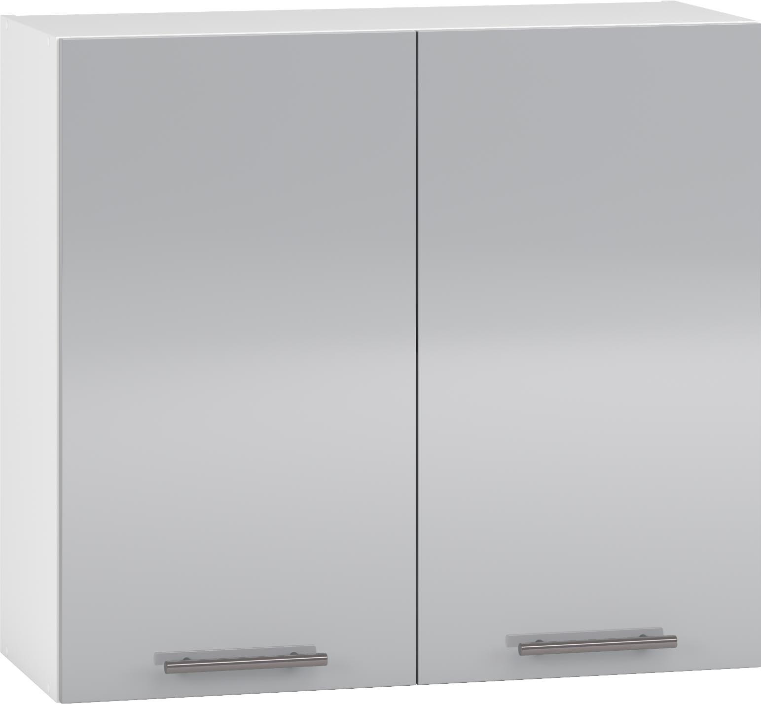 Górna szafka kuchenna VENTO G 80/72 w jasnym popielu – widok z przodu.