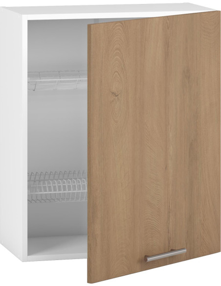 VENTO GC-60/72 Szafka Kuchenna Górna 60cm z Ociekarką Dąb Miodowy Mat