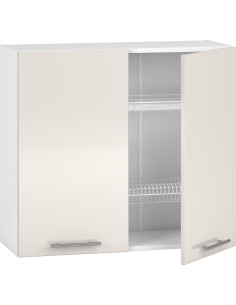 VENTO GC-80/72 Szafka Kuchenna Górna 80cm z Ociekarką Beżowy Połysk