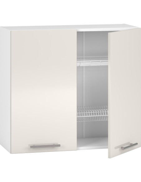 VENTO GC-80/72 Szafka Kuchenna Górna 80cm z Ociekarką Beżowy Połysk