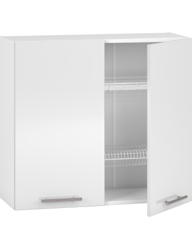 VENTO GC-80/72 Szafka Kuchenna Górna 80cm z Ociekarką Biały Połysk