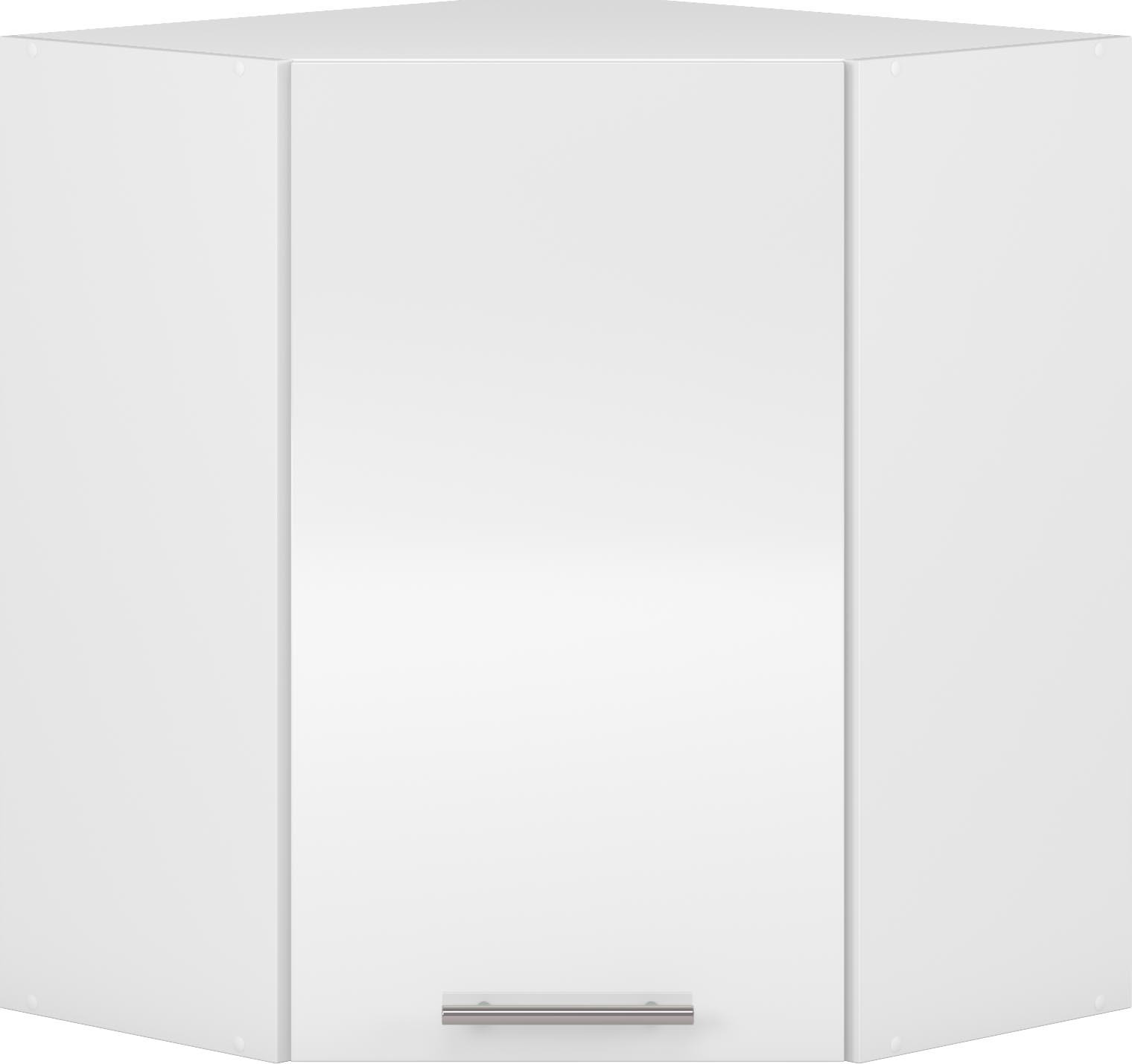 Biała szafka kuchenna narożna VENTO GN 60/72 – widok z przodu.