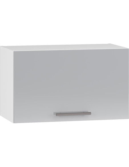 VENTO GO-60/36 Szafka Kuchenna Okapowa Górna 60cm Biały Jany Popiel Połysk