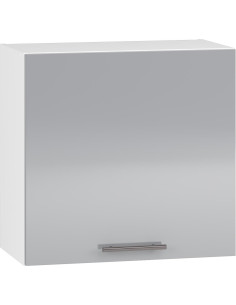 VENTO GOO-60/58 Szafka Kuchenna Górna Okapowa 60cm Biały/Jasny Popiel Połysk