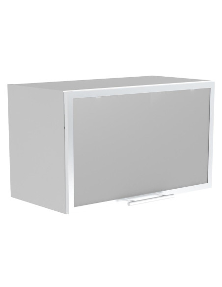 VENTO GOV60 Szafka Górna z Szkłem 60cm Biała - Elegancja i Światło