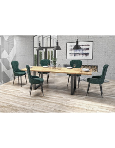 RADUS Stół 160x90 Drewno Dębowe/Dąb Naturalny - Wytrzymałość i Design 2