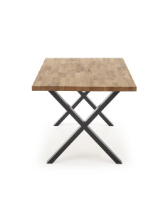 APEX Stół 160x90 Drewno Dębowe/Dąb Naturalny - Elegancja i Przestronność 2