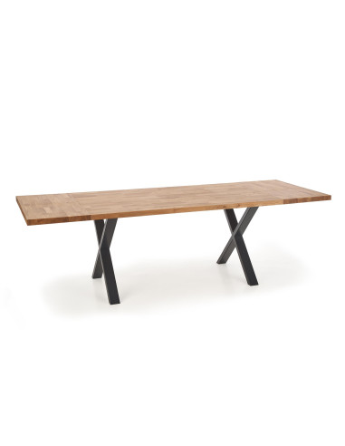 APEX Stół 160x90 Drewno Dębowe/Dąb Naturalny - Elegancja i Przestronność