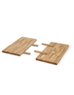 APEX Blatu do Stołów PHILIP lub ROKO 90x45cm Drewno Dąb Naturalny