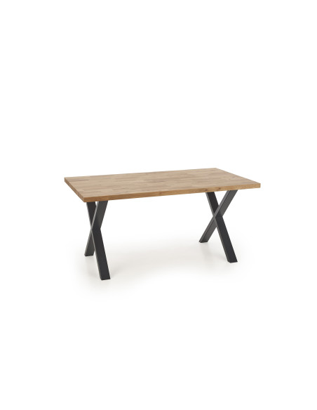 APEX Stół 160x90 Drewno Dębowe/Dąb Naturalny - Elegancja i Przestronność