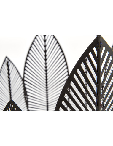 Zestaw 2 ław ANDRADE naturalny / czarny