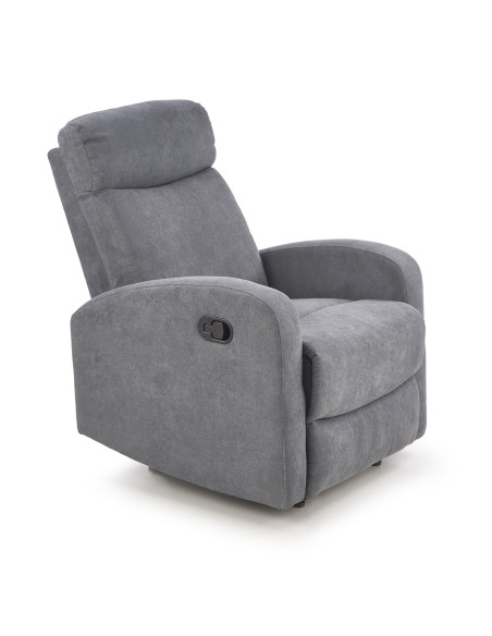 OSLO 1S Fotel Rozkładany Ciemny Popiel - Nowoczesność i Wygoda