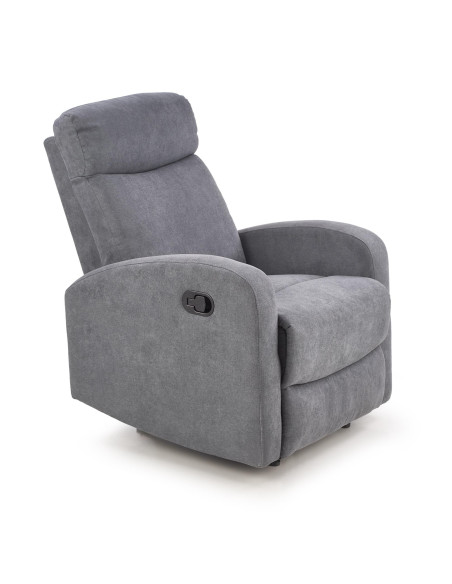 OSLO 1S Fotel Rozkładany Ciemny Popiel - Nowoczesność i Wygoda