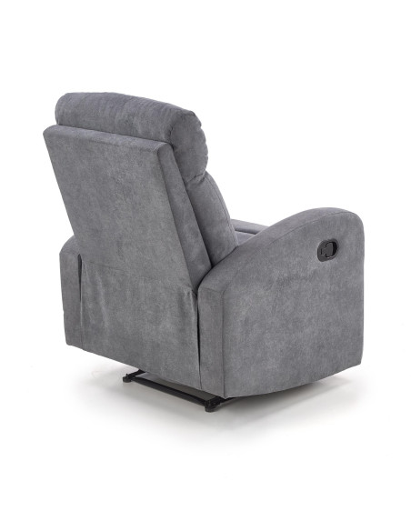 OSLO 1S Fotel Rozkładany Ciemny Popiel - Nowoczesność i Wygoda