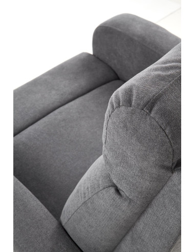 OSLO 1S Fotel Rozkładany Ciemny Popiel - Nowoczesność i Wygoda