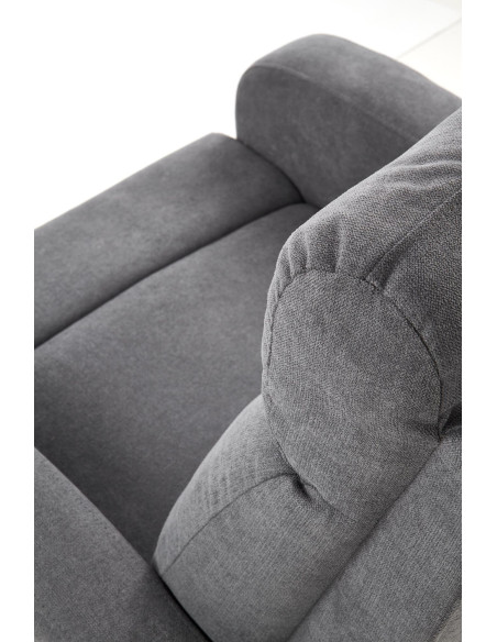 OSLO 1S Fotel Rozkładany Ciemny Popiel - Nowoczesność i Wygoda