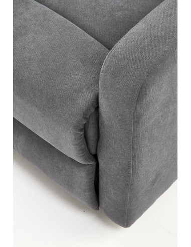 OSLO 1S Fotel Rozkładany Ciemny Popiel - Nowoczesność i Wygoda