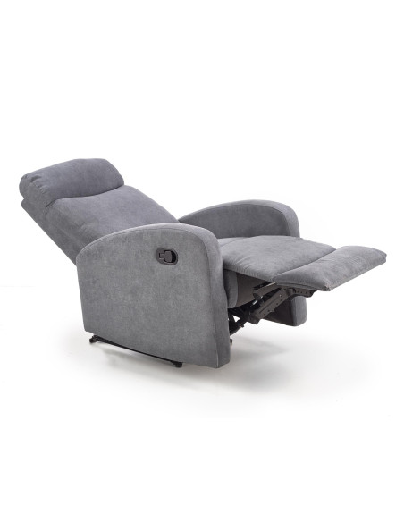 OSLO 1S Fotel Rozkładany Ciemny Popiel - Nowoczesność i Wygoda