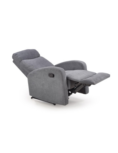 OSLO 1S Fotel Rozkładany Ciemny Popiel - Nowoczesność i Wygoda