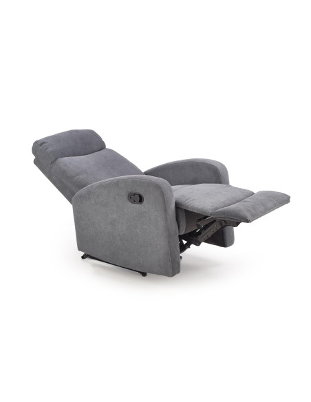 OSLO 1S Fotel Rozkładany Ciemny Popiel - Nowoczesność i Wygoda