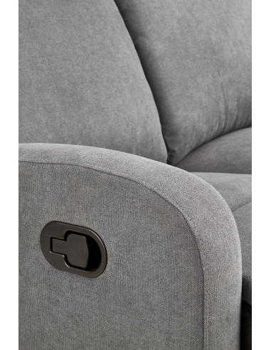 OSLO 2S Sofa Rozkładana Dwuosobowa Ciemny Popiel - Design i Funkcjonalność