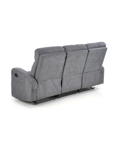 OSLO 3S Sofa Rozkładana Trzyosobowa Ciemny Popiel - Przestrzeń i Komfort