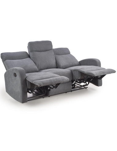 OSLO 3S Sofa Rozkładana Trzyosobowa Ciemny Popiel - Przestrzeń i Komfort