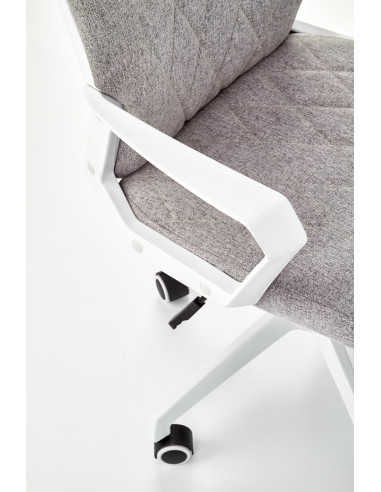 SPIN Fotel Biurowy Beżowy/Biały - Elegancja w Biurze