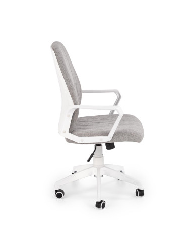 SPIN Fotel Biurowy Beżowy/Biały - Elegancja w Biurze