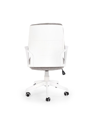 SPIN Fotel Biurowy Beżowy/Biały - Elegancja w Biurze