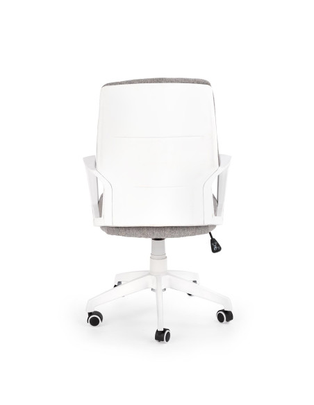 SPIN Fotel Biurowy Beżowy/Biały - Elegancja w Biurze