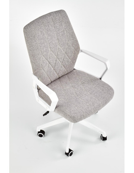 SPIN Fotel Biurowy Beżowy/Biały - Elegancja w Biurze