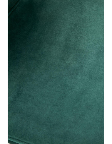 Krzesło CH/379 VELVET ciemna zieleń / czarny / złoty połysk