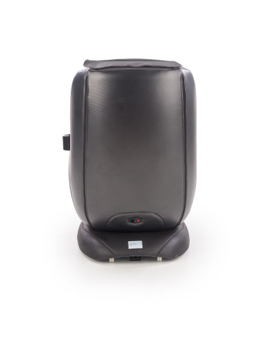 DOPIO Fotel z Masażem Popielaty, USB, Uchwyt na Kubek - Głęboki Relaks