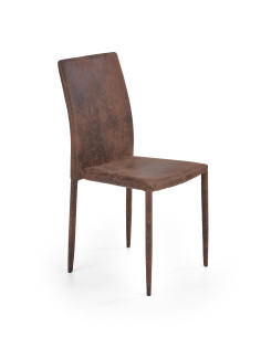 Krzesło CH/375 Eco skóra / ciemny brązowy 2