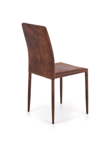 Krzesło K/375 Eco skóra / ciemny brązowy