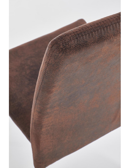 Krzesło K/375 Eco skóra / ciemny brązowy