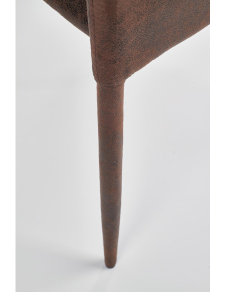 Krzesło K/375 Eco skóra / ciemny brązowy