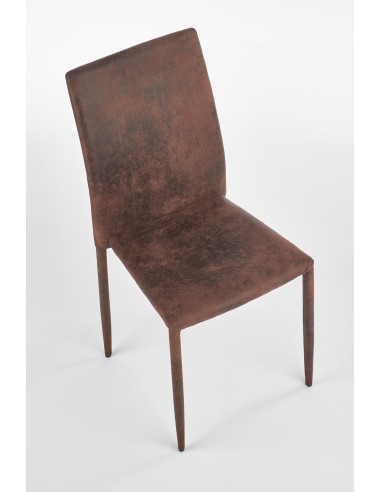 Krzesło K/375 Eco skóra / ciemny brązowy